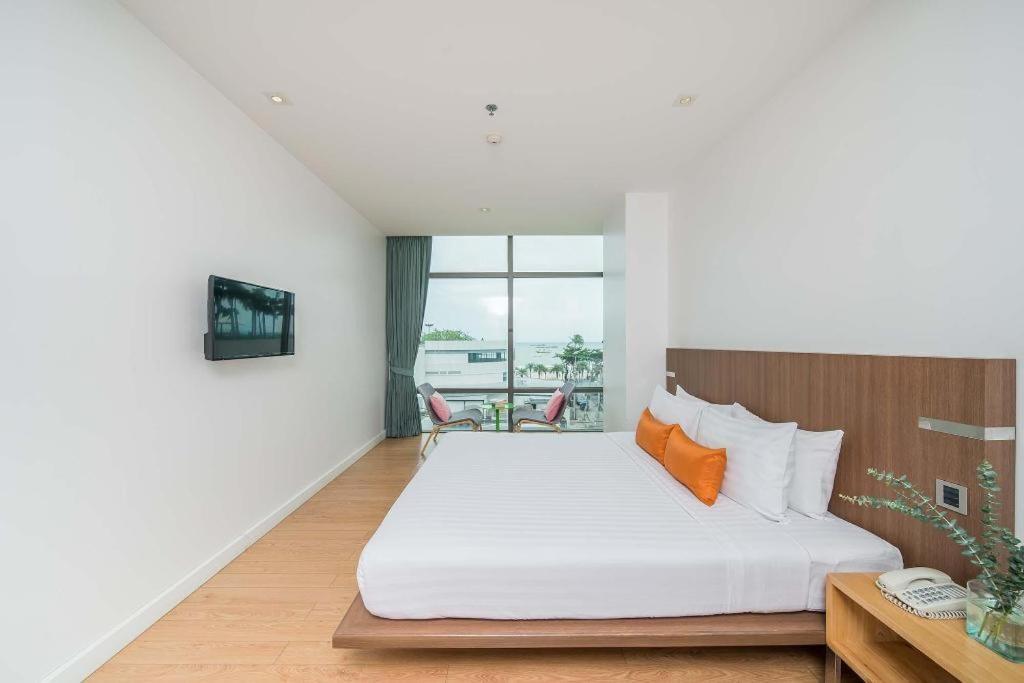 Seven Zea Chic Hotel Pattaya Exterior foto